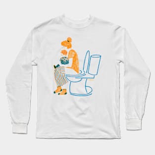 Toilet Time Long Sleeve T-Shirt